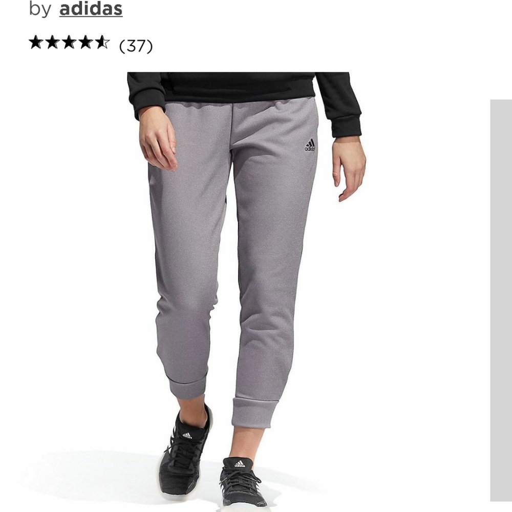 Adidas tapered fleece pants